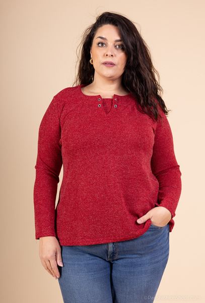 Picture of CURVY GIRL FASHION SWEATER